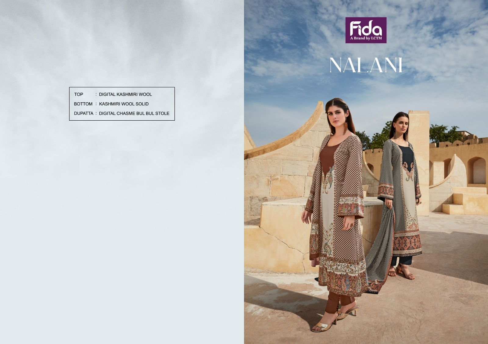 Nalani By Fida Printed Designer Salwar Suits Catalog